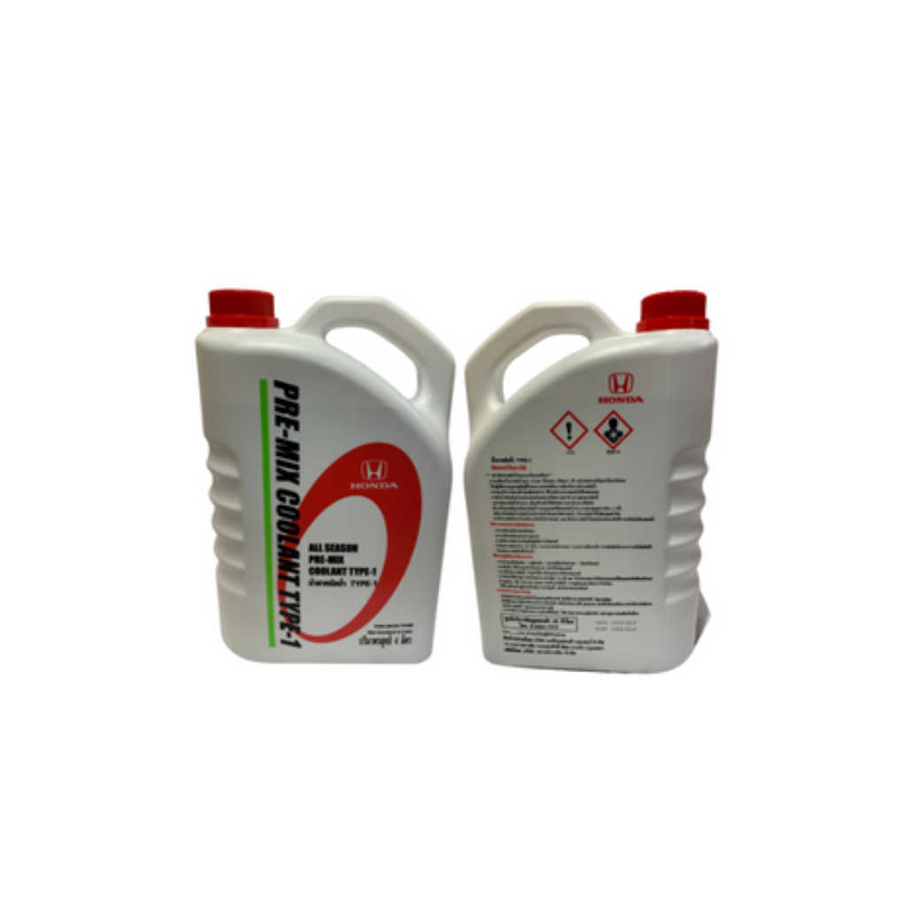 น้ำยาเติมหม้อน้ำ Honda Type-1 All Season Pre-Mix Coolant 4L (รหัส 08C04-TH400) - Image 3