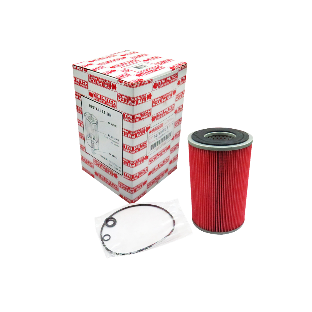 ไส้กรองน้ำมันเครื่อง Isuzu JCM / GXZ / CXZ / FVR (เครื่องยนต์ Euro 1) แท้ตรีเพชร (รหัส 1-87810075-T) - Image 2