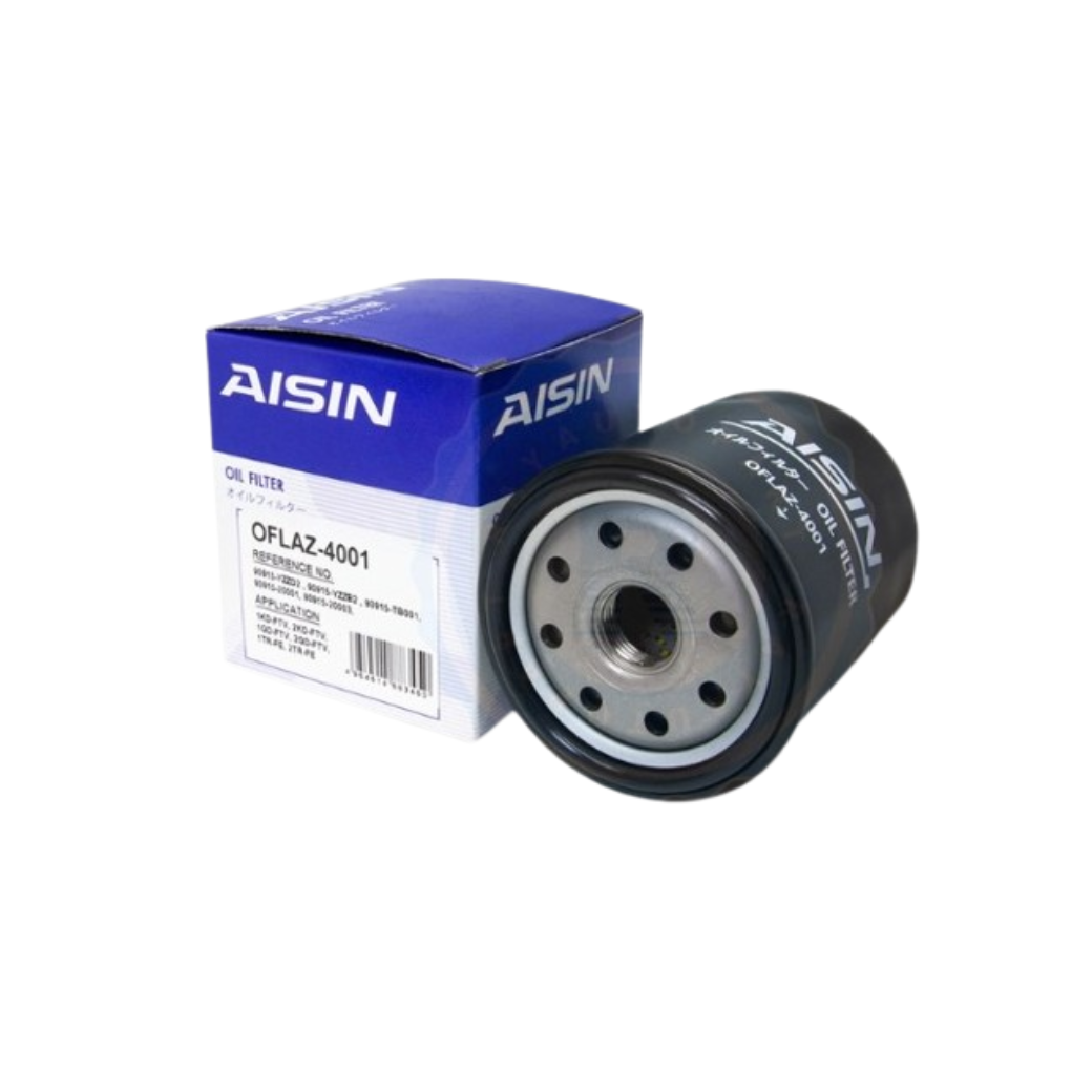 ไส้กรองน้ำมันเครื่อง AISIN Toyota Vigo / Revo / Fortuner (รหัส OFLAZ-4001)