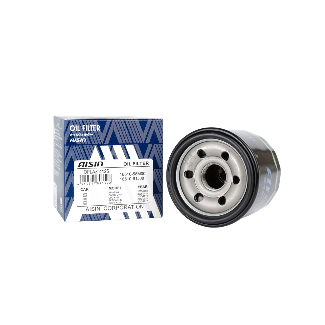 ไส้กรองน้ำมันเครื่อง Suzuki Swift (1.2L ปี 2012-2017) / Ciaz / Carry / Ertiga AISIN (รหัส OFLAZ-4125) - Image 2