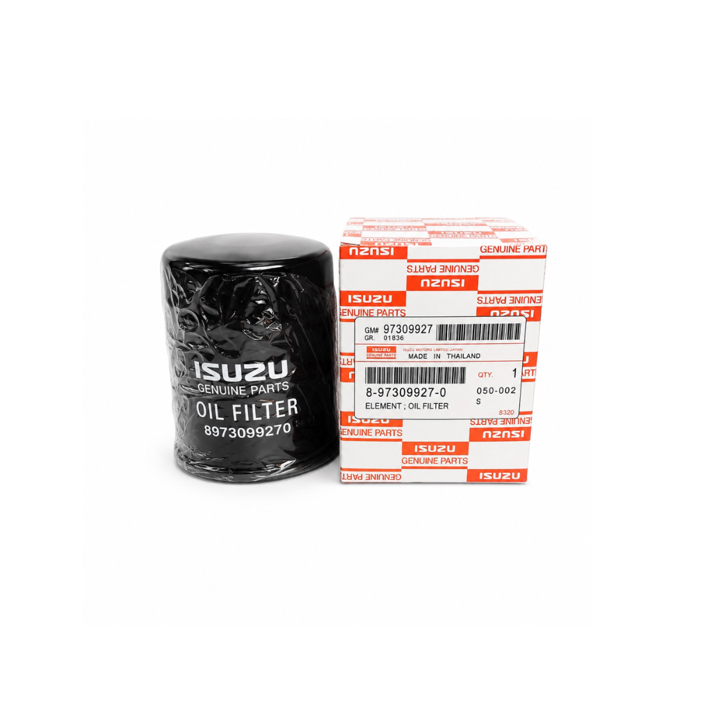 ไส้กรองน้ำมันเครื่อง Isuzu D-Max 2.5, 3.0 รุ่นแรก (ปี 2002-2004) แท้ศูนย์ (รหัส 8-97309927-0)