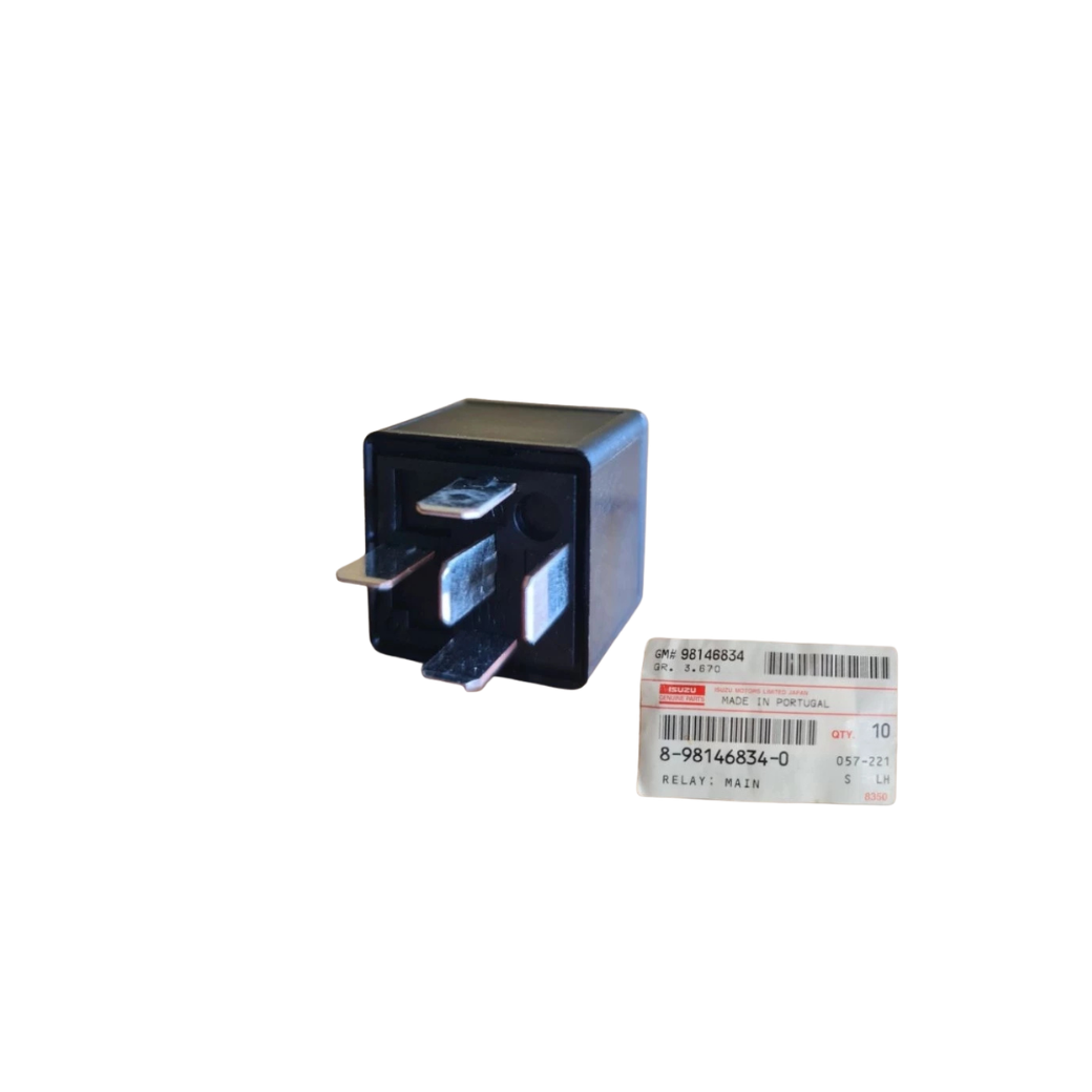 รีเลย์ไฟหน้า 5 ขา Isuzu D-Max / MU-7 / MU-X แท้ศูนย์ (รหัส 8-98146834-0)